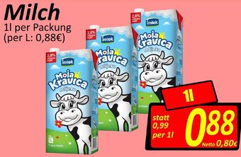 Wurstico Milch 1L Angebot