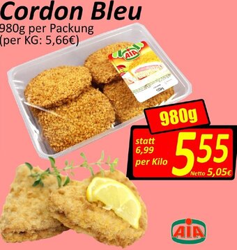Wurstico Cordon Bleu 980g Angebot
