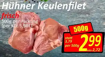 Wurstico Hühner Keulenfilet 500g Angebot