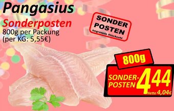 Wurstico Pangasius 800g Angebot