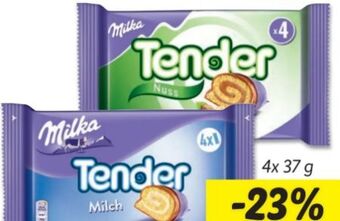 Lidl Tender Milch Angebot