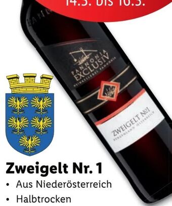 Lidl Zweigelt Nr. 1 Angebot