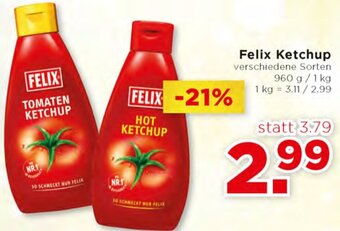 Unimarkt Felix Ketchup Angebot