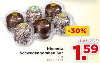 Unimarkt Niemetz Schwedenbomben 6er Angebot