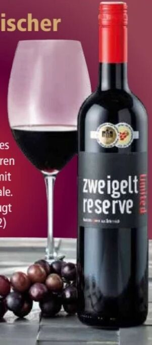 Norma Zweigelt Reserve Angebot
