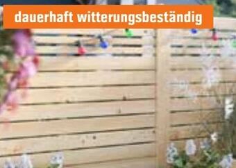 OBI Sichtschutzzaun Neo Angebot