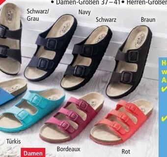 Norma Damen Tieffußbett Pantoletten Angebot
