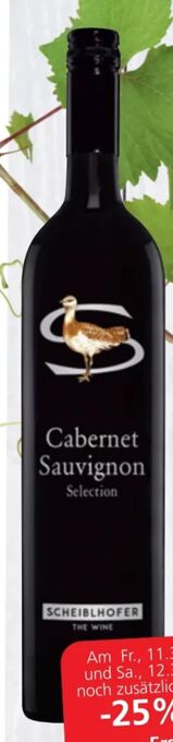 Spar Cabernet Sauvignon Selection Angebot