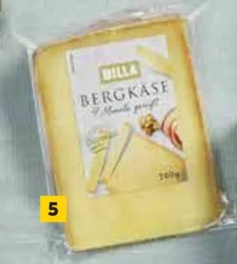 Billa Bergkäse Angebot