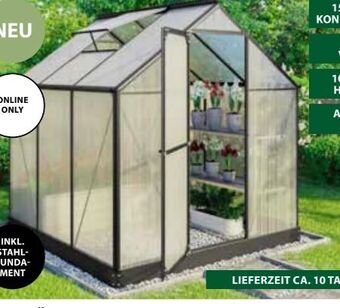 Dehner Gewächshaus Angebot