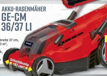 Bauhaus Akku-Rasenmäher GE-CM 36-37 Li Angebot