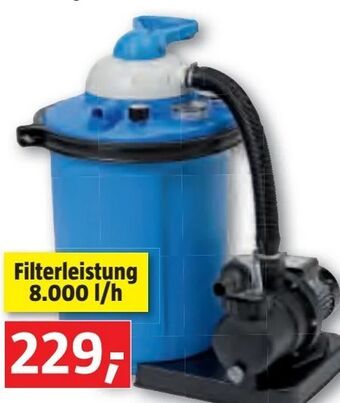 Bauhaus Sandfilteranlage Speed Clean Comfort 75 Angebot