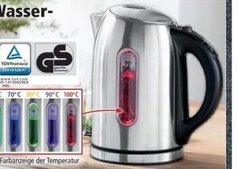 Norma LED-Edelstahl Wasserkocher Angebot