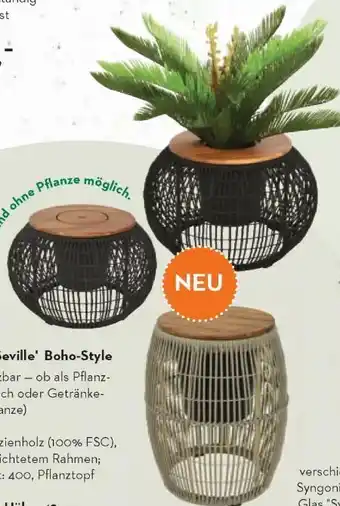 Bellaflora Beistelltisch Seville Boho-Style Angebot