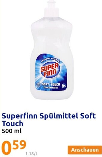 Action Superfinn Spülmittel Soft Touch 500ml Angebot
