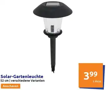 Action Solar-Gartenleuchte 52 cm Angebot