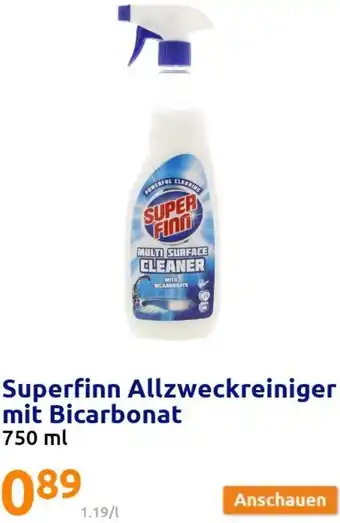 Action Superfinn Allzweckreiniger Mit Bicarbonat 750ml Angebot