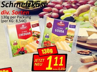 Wurstico Schmelzkäse Div. Sorten 130g Angebot