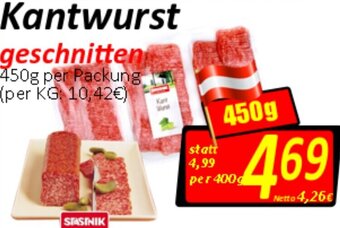 Wurstico Kantwurst 450g Angebot