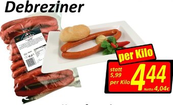 Wurstico Debreziner Angebot