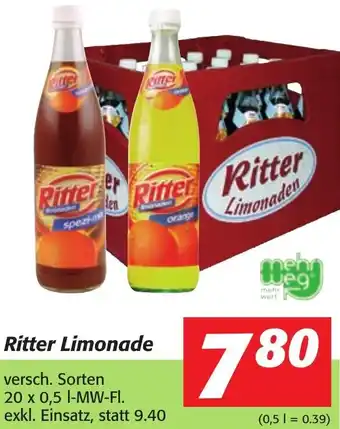 Strasser Markt Ritter Limonade Angebot