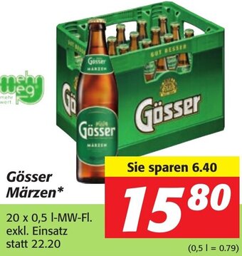 Strasser Markt Gösser Märzen Angebot