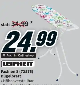 Media Markt Bügelbrett Fashion S Basic Angebot
