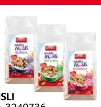 Transgourmet Vitality Müsli Angebot