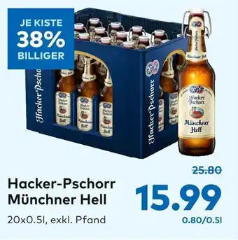 T&G Hacker-Pschorr Münchner Hell 20x05 l Angebot