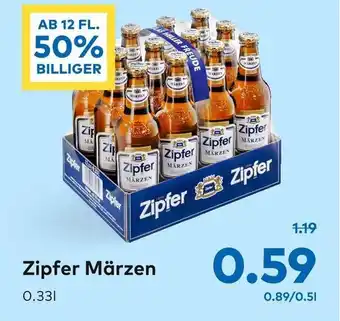 T&G Zipfer Märzen 0.33 l Angebot