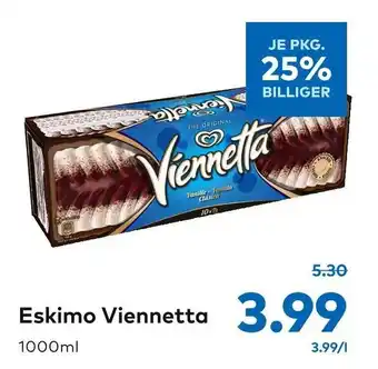 T&G Eskimo Viennetta 1000ml Angebot