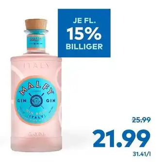 T&G Malfy Godi Gin Oder Gin Rosa 0.7l Angebot