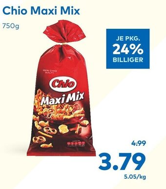 T&G Chio Maxi Mix 750g Angebot