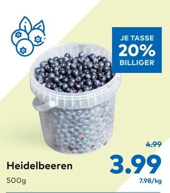T&G Heidelbeeren 500g Angebot