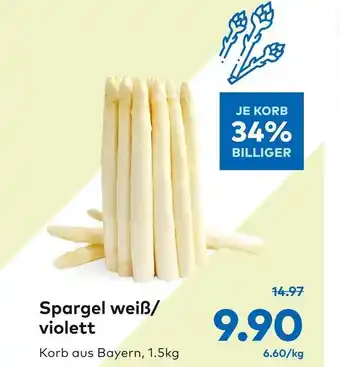 T&G Spargel Weiß/Violett Angebot