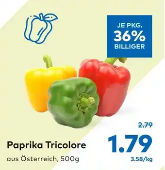 T&G Paprika Tricolore Aus Ö sterreich, 500g Angebot