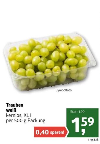 ADEG Trauben Weiß 500g Angebot