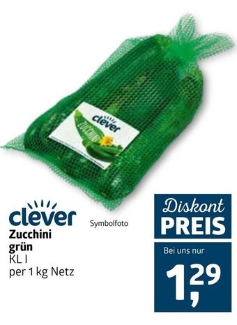 ADEG Clever Zucchini Grün 1kg Angebot