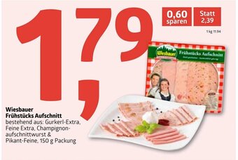 ADEG Wiesbauer Frühstücks Aufschnitt 150g Angebot