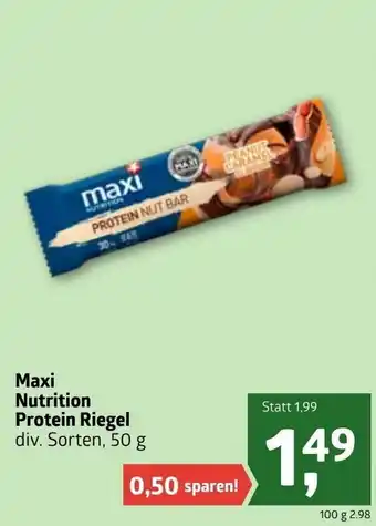 ADEG Maxi Nutrition Protein Riegel 50g Angebot