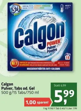 ADEG Calgon Pulver, Tabs Od. Gel 500g Angebot