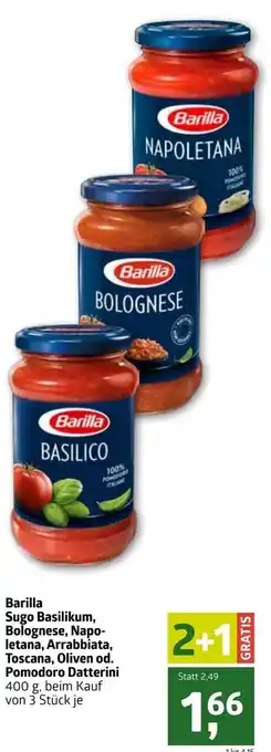ADEG Barilla Surgu Basilikum 400g Angebot