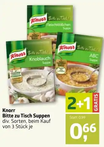 ADEG Knorr Bitter Zu Tisch Suppen Angebot