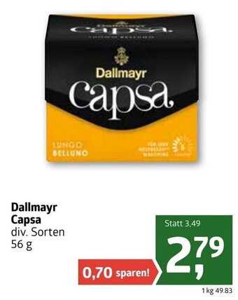 ADEG Dallmayr Capsa 56g Angebot