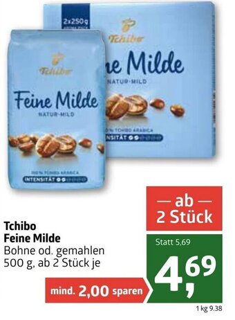 ADEG Tchibo Feine Milde 500g Angebot