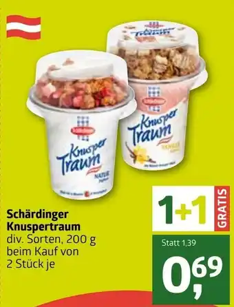 ADEG Schardinger Knuspertraum 200g Angebot