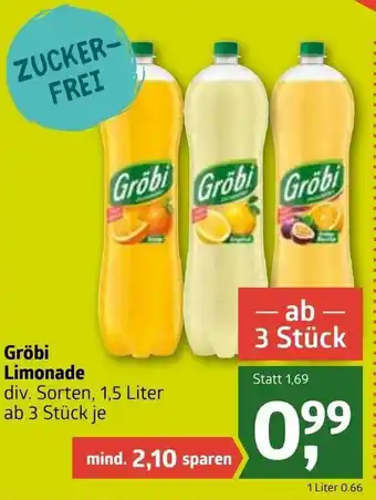 ADEG Grobi Limonade 1,5L Angebot