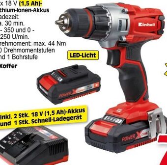 Zgonc Akku-Bohrschrauber Set TE-CD 18-2 Angebot