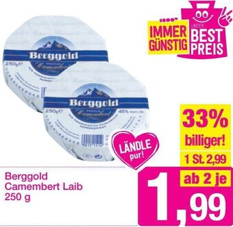 Sutterlüty Berggold Camembert Laib 250g Angebot