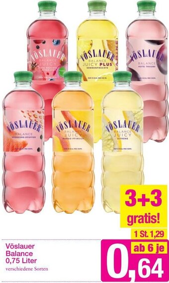 Sutterlüty Vöslauer Balance 0,75 Liter Angebot